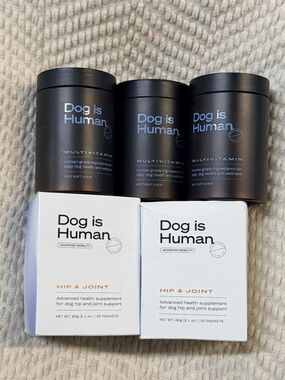 🤍Dog is Human Multi + Hip & Joint Set🤍